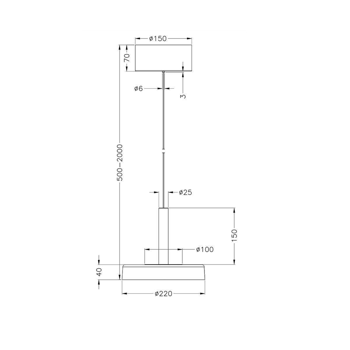 Lampadari & plafoniere: LED Pendelleuchte, Glas, 22 cm Ø – Nuovo (secondo la descrizione) da Kreuzlingen venduto da Smart-Light 7