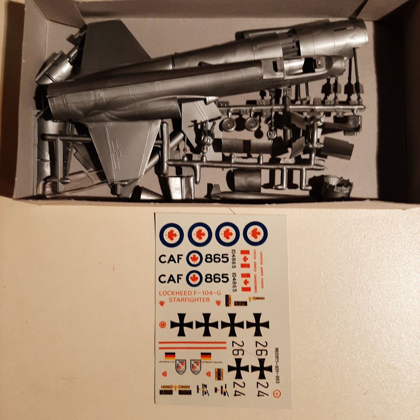 Lockheed Kit di modellismo & Modellini statici: 1929 ... Lockheed F-104 G Starfighter ... Airfix 02011 – Usato da Bonstetten venduto da Benibanny59 2