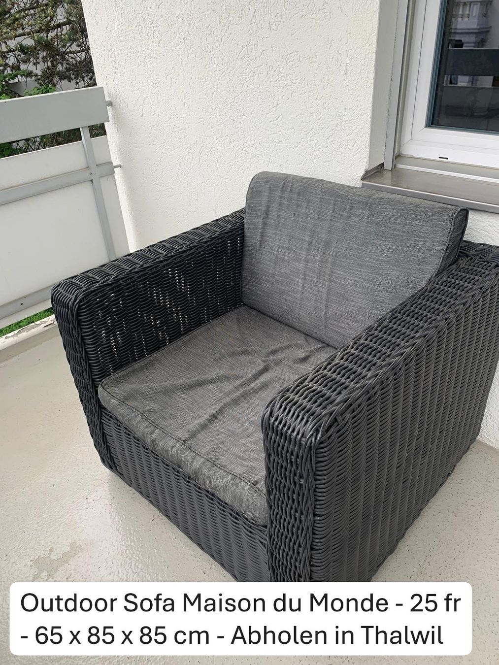 Maisons du monde Divani: outdoor sofa – Usato da Thalwil venduto da mar_n6gw