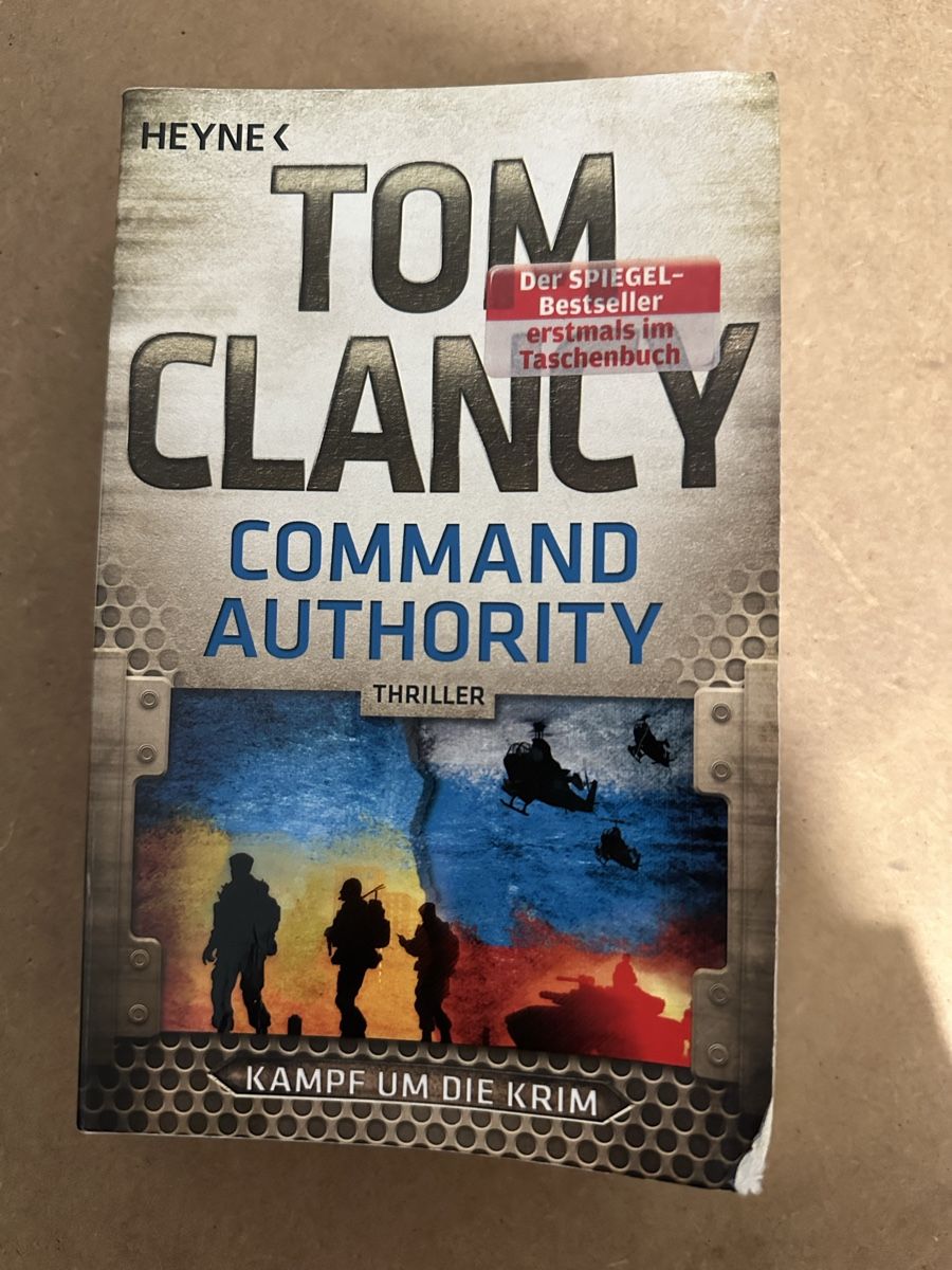 Bücher: Tom Clancy: Command Authority - Thriller – Gebraucht aus Chur von car_szj5