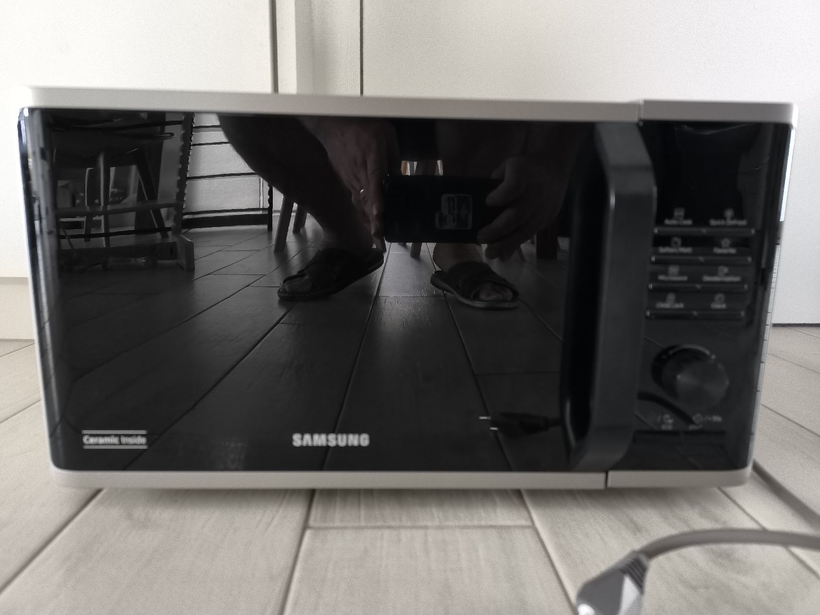 Elettrodomestici da cucina: Samsung Mikrowelle mit Grillfunktion Schwarz gebraucht – Usato da Uetendorf venduto da michastauffer
