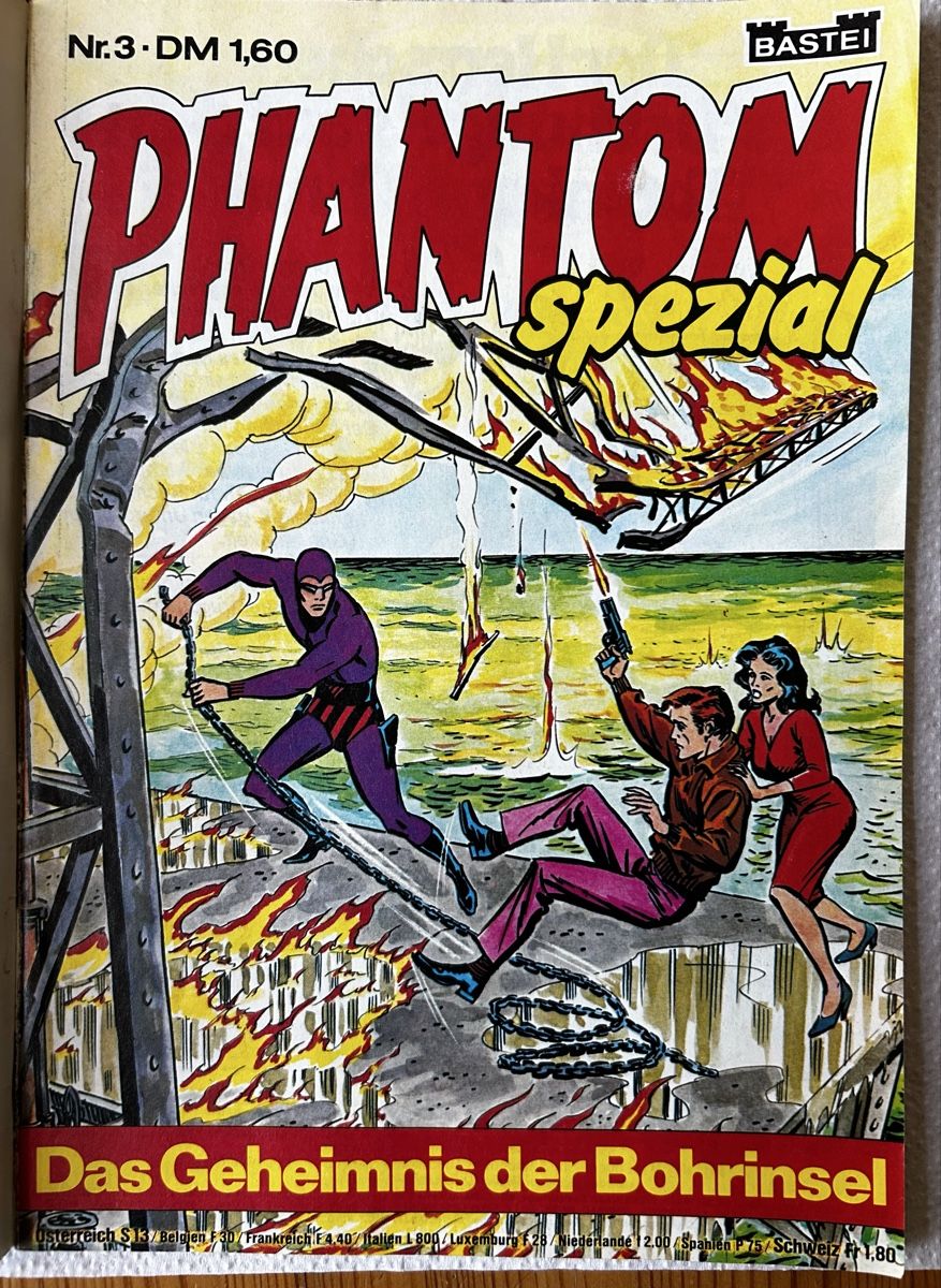 Fumetti: Phantom spezial, Sammelband 3 Hefte, 1979 – Usato da Lengnau BE venduto da AgriOttu 1