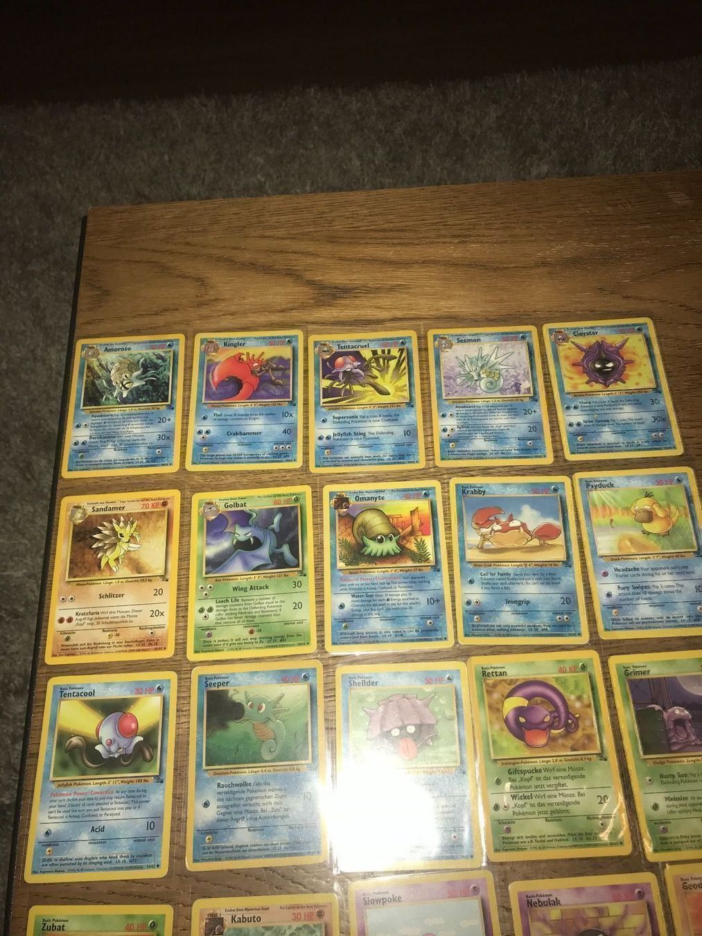 Pokémon Carte collezionabili: Fossil Set Pokemonkarten Fossil 24Stk. – Usato da Küssnacht am Rigi venduto da Ebikoner 3