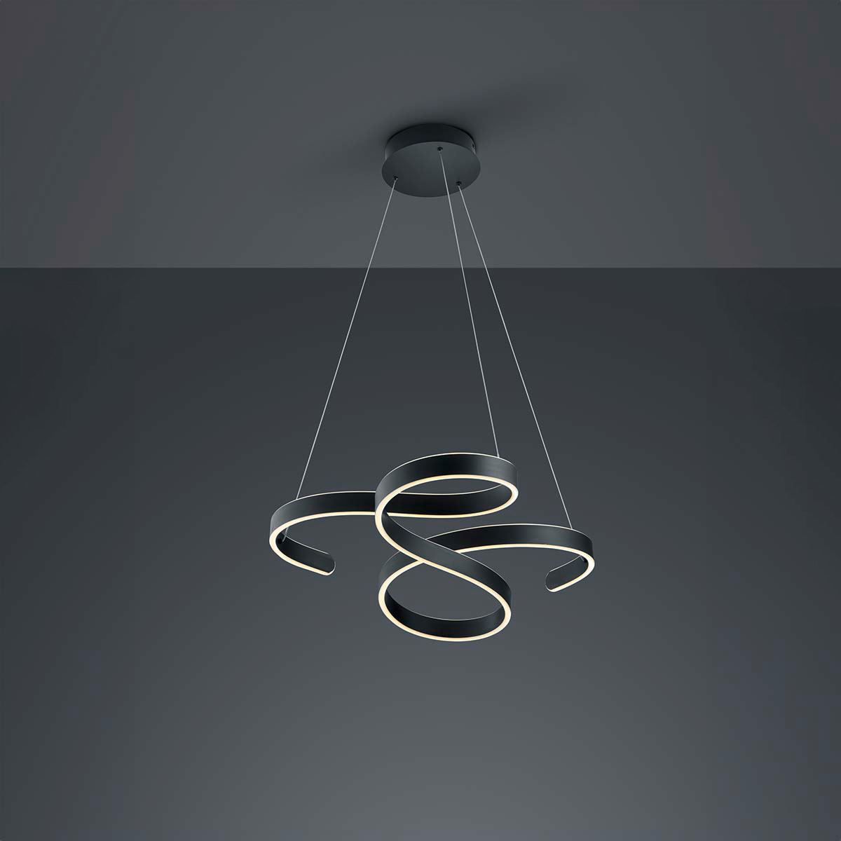 Lampadari & plafoniere: LED Pendelleuchte, Dimmer, 72 cm x 68 cm – Nuovo (secondo la descrizione) da Kreuzlingen venduto da Smart-Light