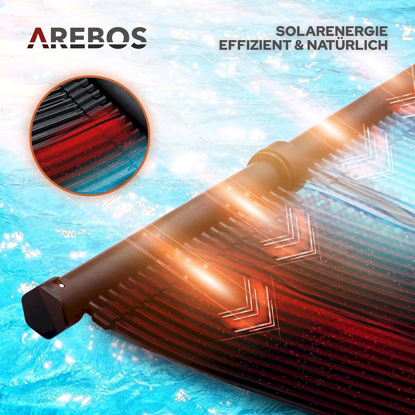 Piscines: AREBOS Poolheizung 66x300cm – Neuf avec emballage d'origine à Bottighofen par zaap 4