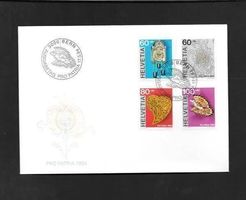 FDC Pro Patria Serie 1994; B243-B246