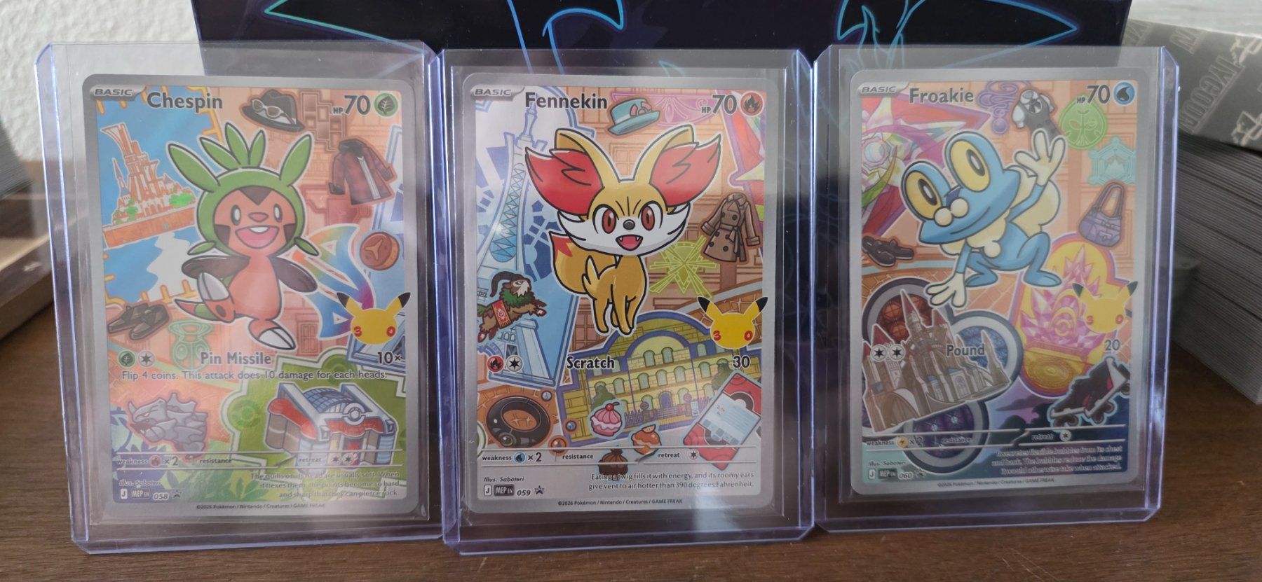 Pokémon Carte collezionabili: Pokemon First Partner Series 3, MEP 058, 059, 060 – Nuovo (secondo la descrizione) da Zürich venduto da Nubii
