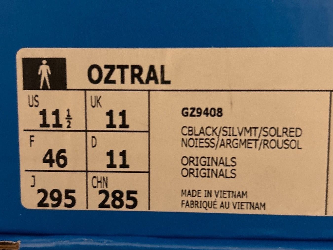 Adidas Scarpe da uomo: Adidas OZTRAL Sneakers - 46 – Nuovo e nell'imballaggio originale da Zürich venduto da ZuriiiCity 5