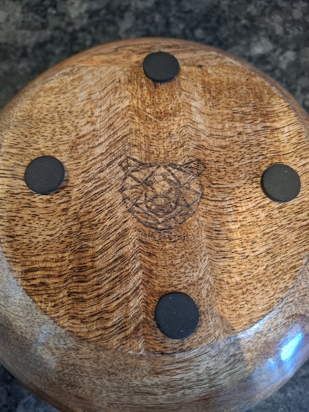 Ciotole: Saladier en bois de manguier 24cm  – Usato da Neuchâtel venduto da FloKo88 3