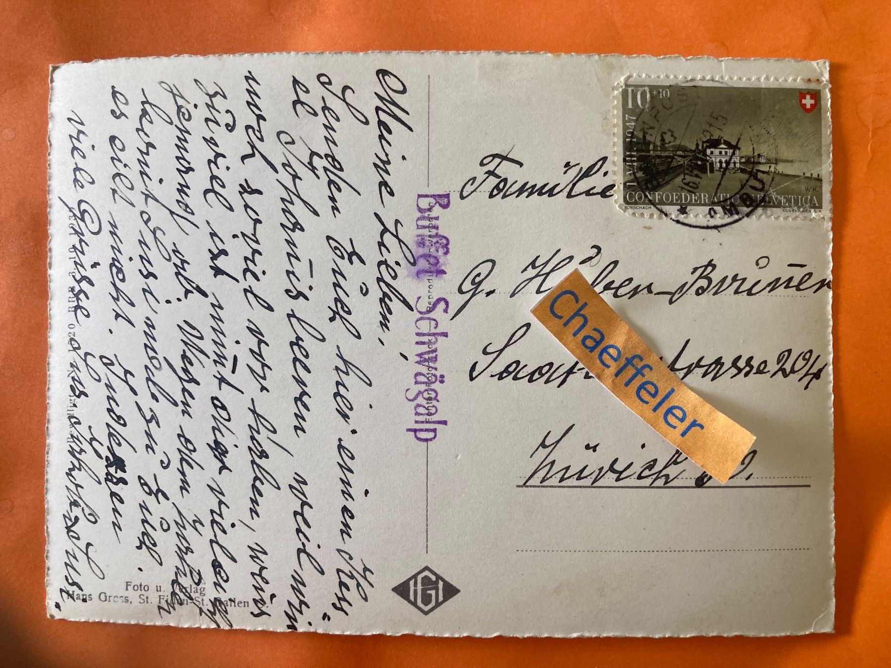 Cartes postales: 20637 Restaurant & Talstation der Säntis-Schwebebahn auf – D'occasion à Zürich par Chaeffeler 1