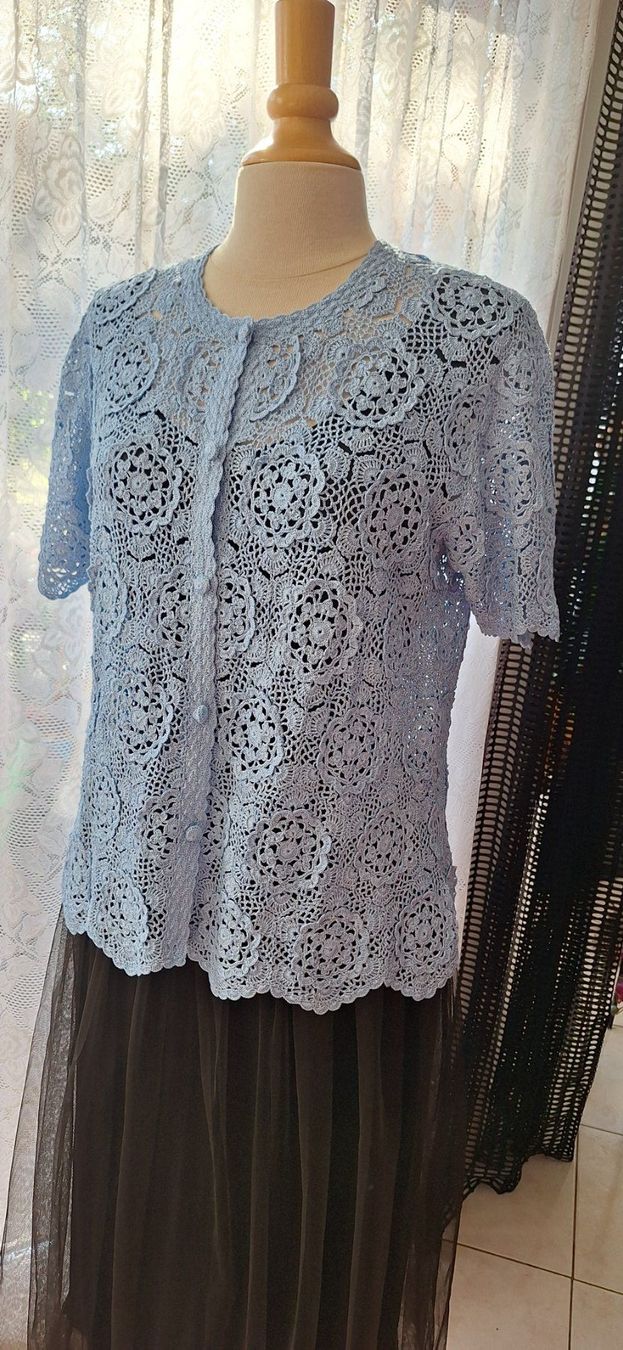 Maglioni & Felpe: Pull - gilet au crochet Vintage 38-40 – Nuovo (secondo la descrizione) da St-Triphon venduto da Jldr0 1
