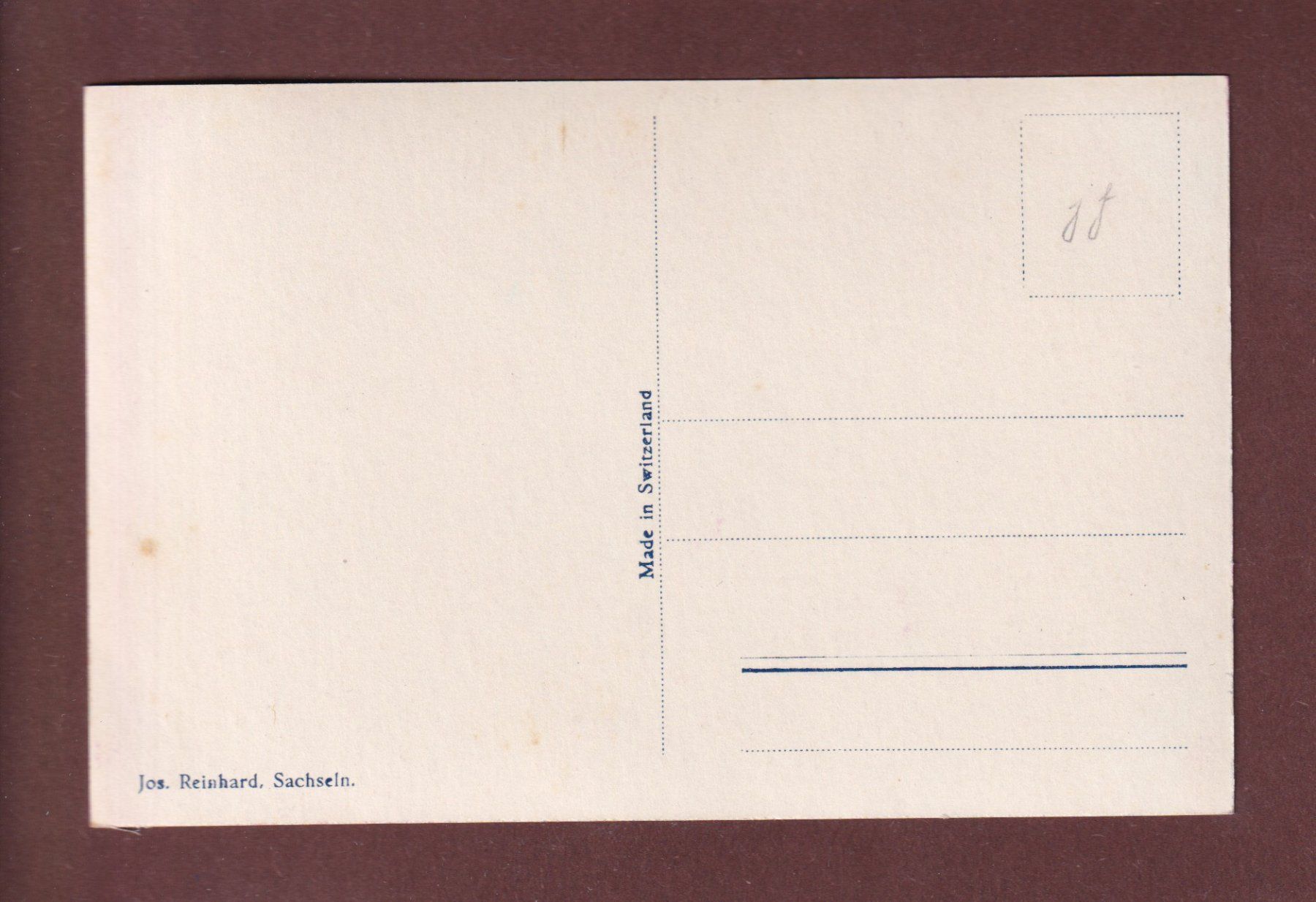 Cartoline postali: Geburtshaus BRUDER KLAUS – Usato da Pully venduto da nicecards-shop 1