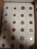 Riesige Weltmünzensammlung. 1828 Münzen aus 112 Ländern
