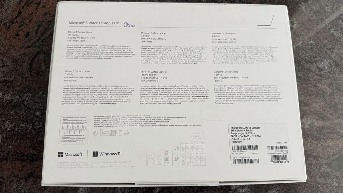 Notebook: Microsoft Surface Laptop wie neu Tolle Leistung  – Usato da St.Gallen venduto da gauwo 8