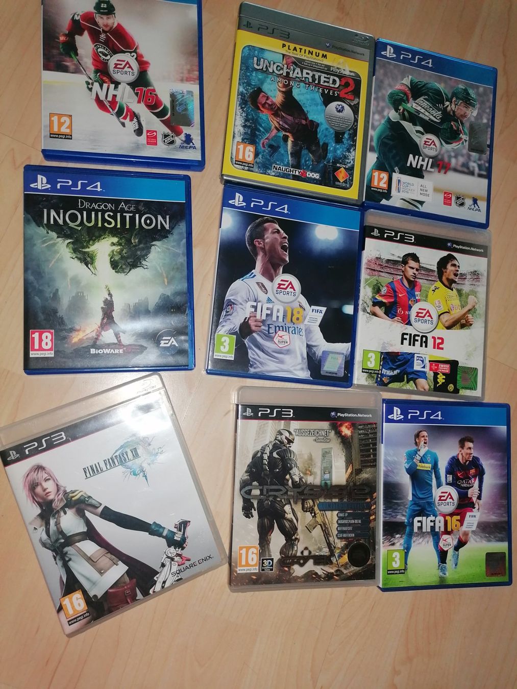 Giochi: 9Games PS3/PS4 (FIFA, Crysis,...) – Usato da Niederwangen BE venduto da benbrik1 8