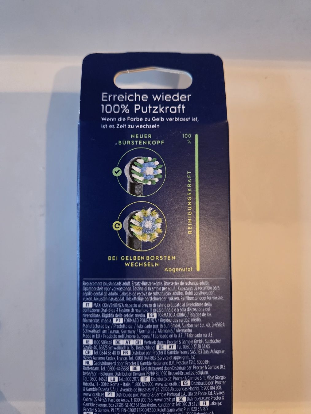 Oral B Cura dei denti: 6x Oral-B ProCrossAction Bürstenköpfe – Nuovo e nell'imballaggio originale da Liestal venduto da EarlofLennox 1