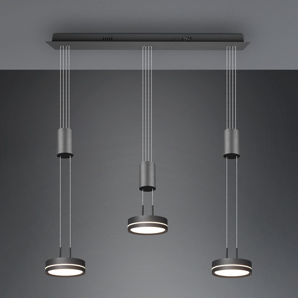 Lampadari & plafoniere: LED Pendelleuchte, Dimmer, 85 cm x 14 cm – Nuovo (secondo la descrizione) da Kreuzlingen venduto da Smart-Light 3