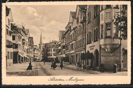 AK Altstätten, Blick in die Marktgasse