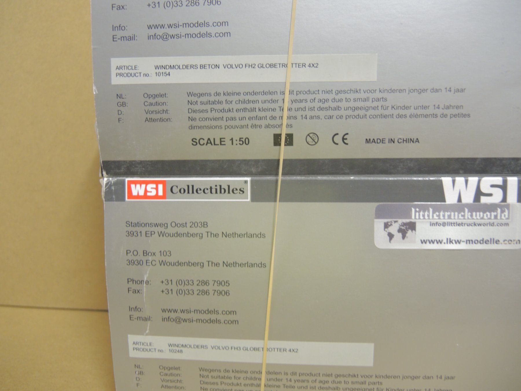 WSI Models Kit di modellismo & Modellini statici: WSI Volvo Windmolders - Set – Nuovo (secondo la descrizione) da Dagmersellen venduto da FBM-Bacheli 1