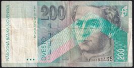 Slowakei 200 Korun 1995