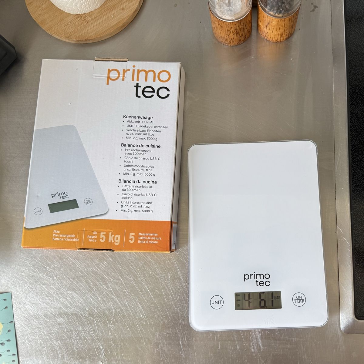 Elettrodomestici da cucina: Primo Tec Kitchen Scale white 5kg max capacity – Nuovo (secondo la descrizione) da Zürich venduto da ece_nqv9