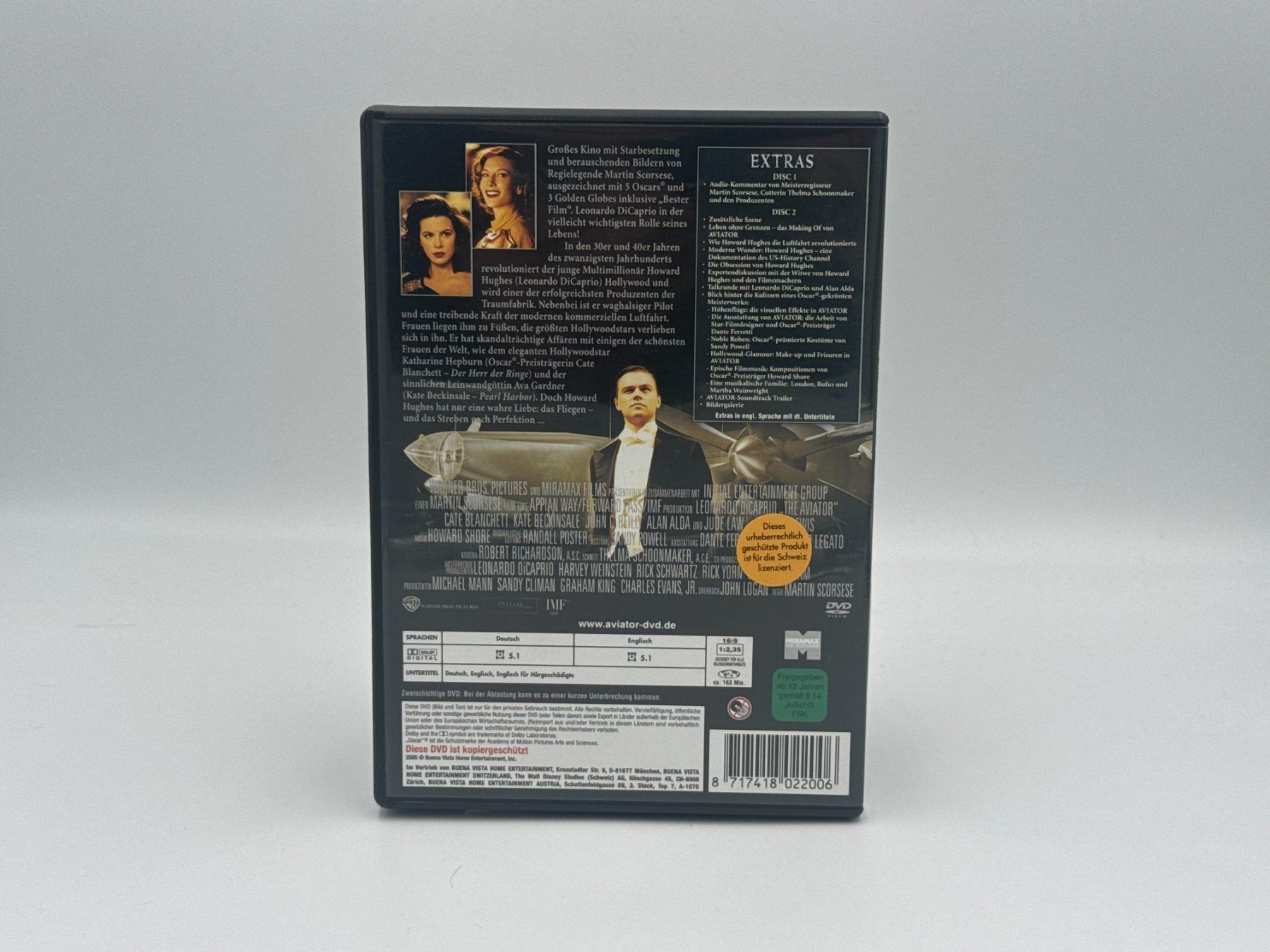 Tutti i DVDs: AVIATOR - Versand, nur CHF 2.50! – Usato da Siblingen venduto da goodprice24 1