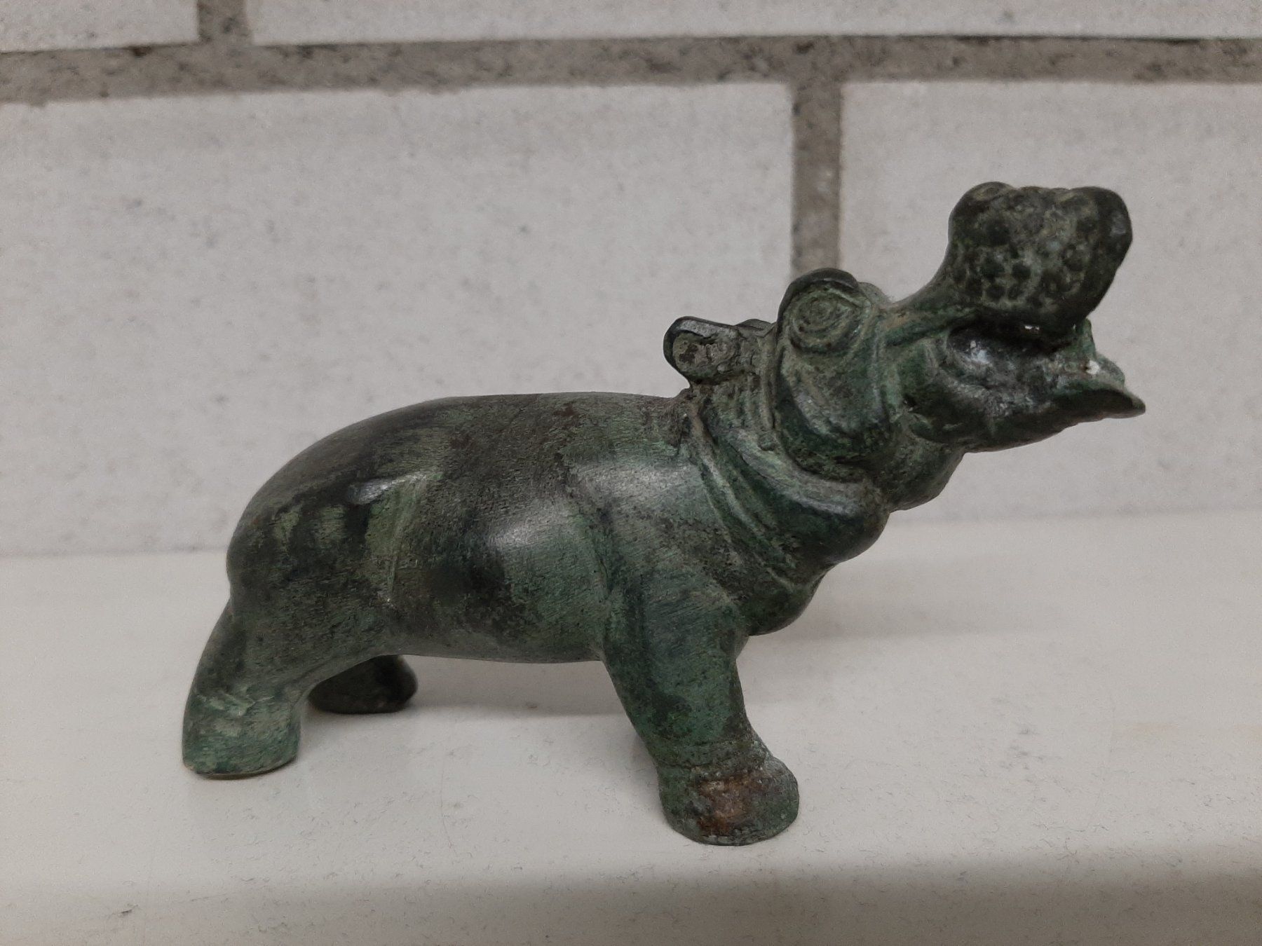 Figuren: Nashorn aus Bronze – Gebraucht aus Konolfingen von Mcumulus 2