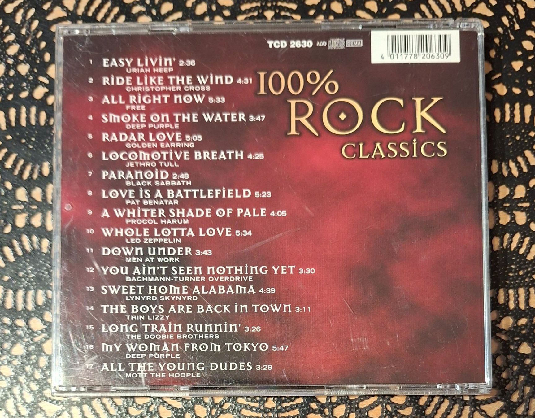 CD: 100% Rock Classics - Part One, Rock Compilation 2007 – Usato da Schönenberg TG venduto da breiti12 1