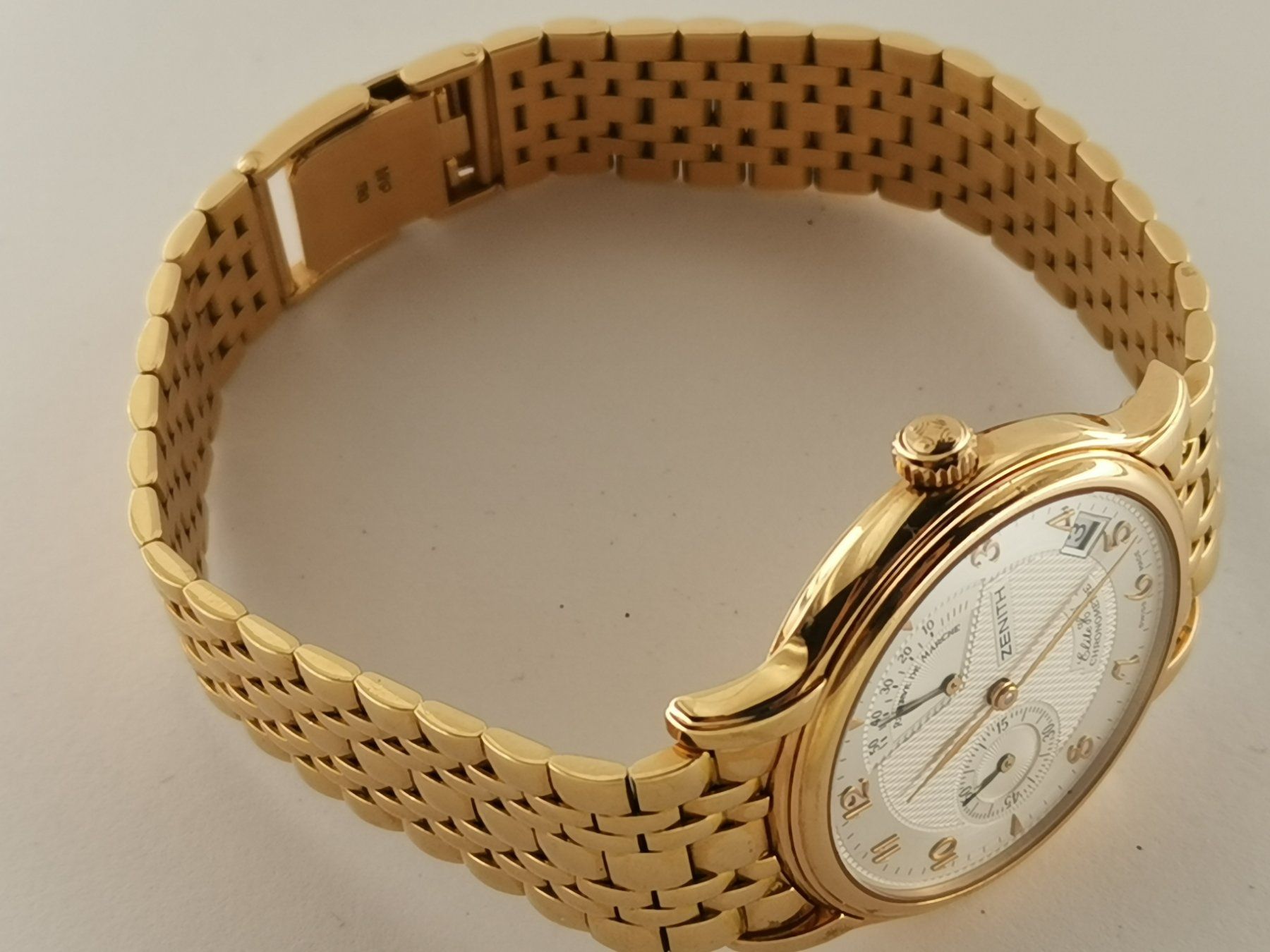 Zenith Orologi: Zenith Elite Chronometer 18K Roségold – Usato da Zürich venduto da Stargold-Uhren 7