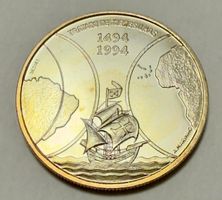 Cabo Verde 1000 Escudos 1994 UNC rare silver coin