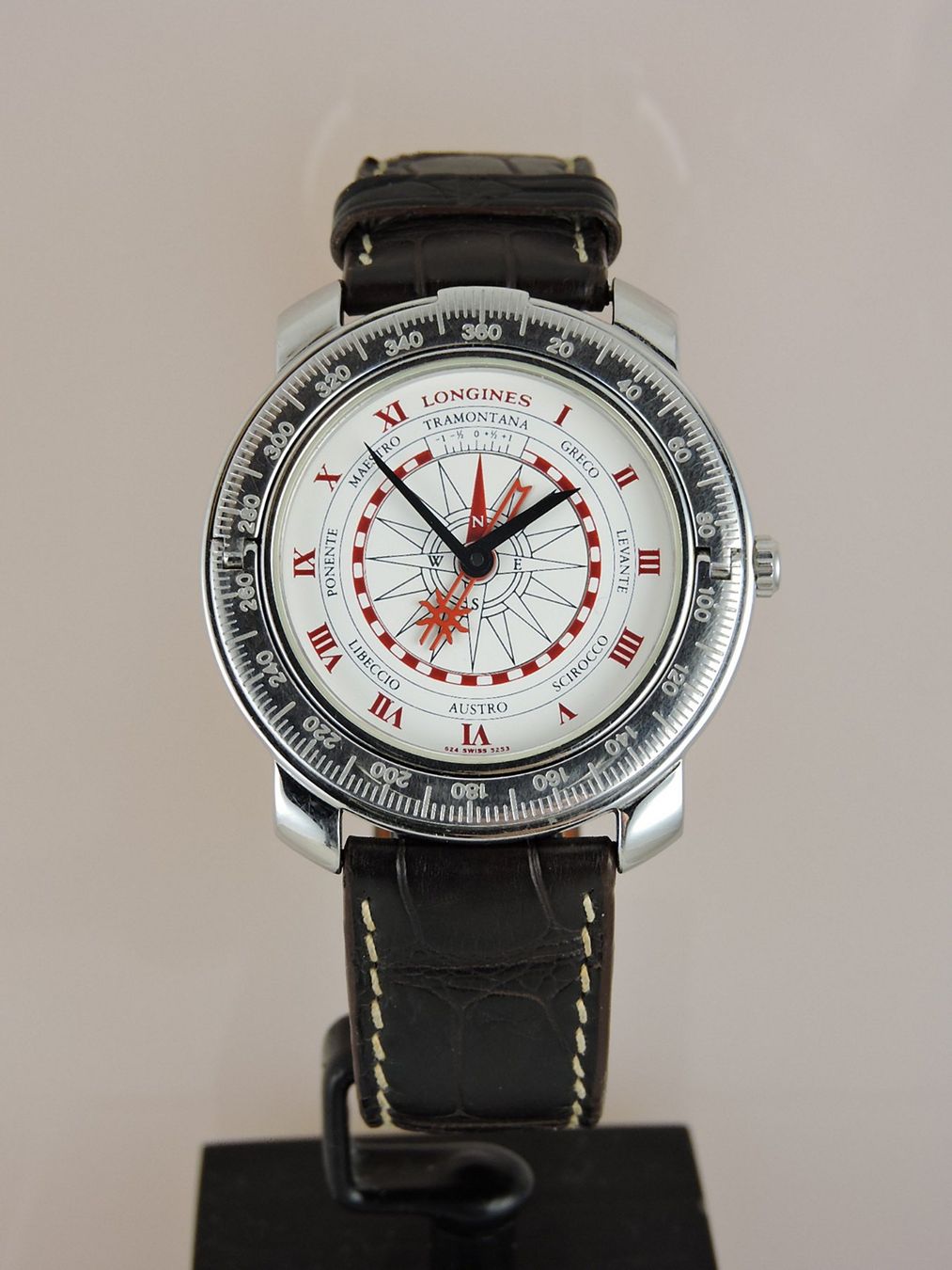 Longines Orologi: 1992 Longines Christobal Columbus Compass 500yr - Serviced – Usato da Bern venduto da Vintage-Oyster