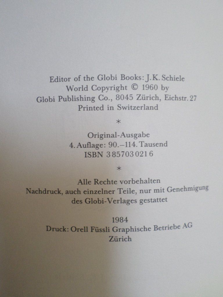Bücher: Globis toller Tag / 4. Auflage 1984 – Gebraucht aus Liestal von man_7bt6 2