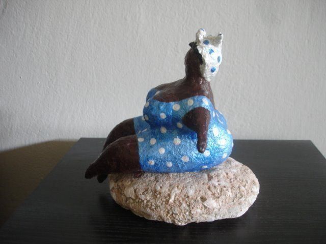 Sculture & Statue: Papiermache Skulptur Nr. 10 – Nuovo (secondo la descrizione) da Beatenberg venduto da nonnkari 5