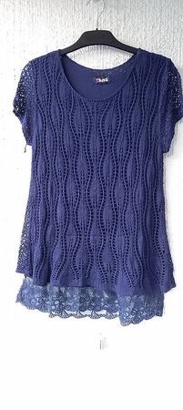 Strick Shirt Gr. 36