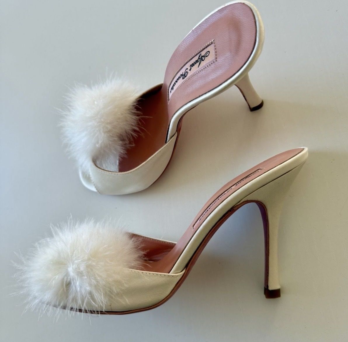 Agent Provocateur Scarpe da donna: AGENT PROVOCATEUR Satin Mule – Usato da Baden venduto da Chaochao3 5