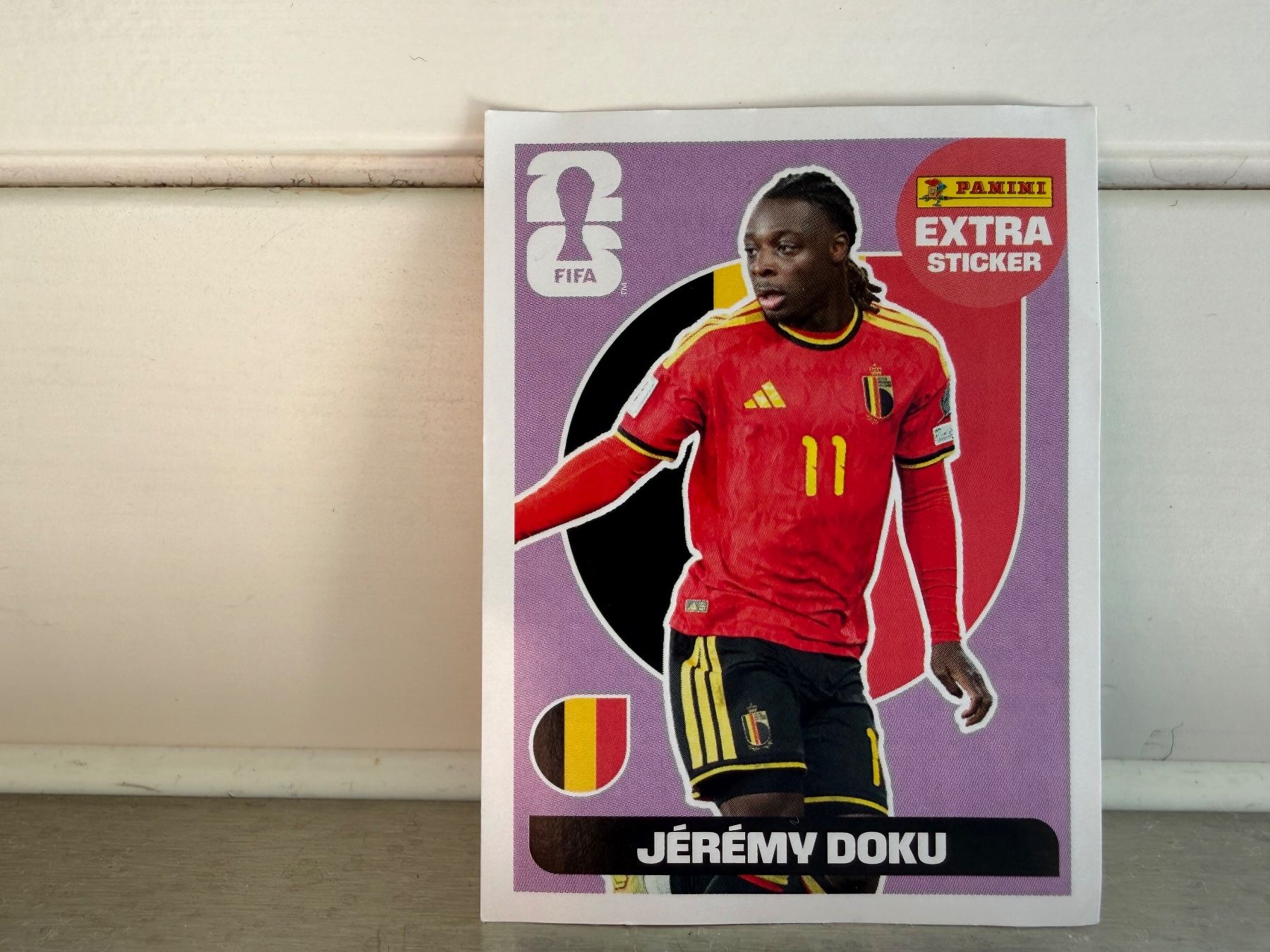 Panini Carte collezionabili: Jérémy Doku Extra Sticker Panini – Usato da Madetswil venduto da Ralder
