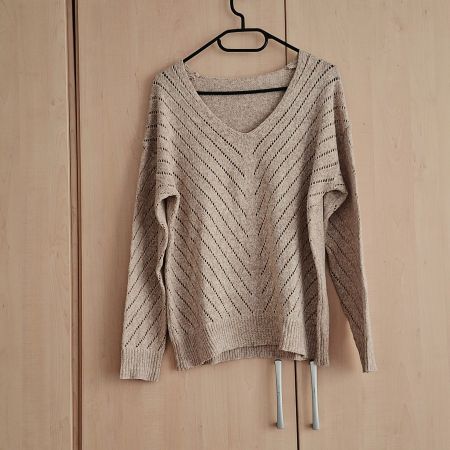 Schöner Damen Pullover fein gr L Neuwertig