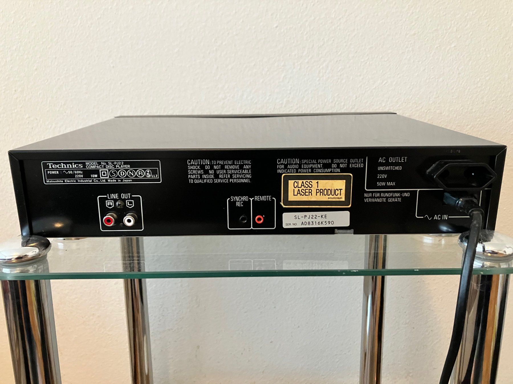 Technics Multimediaplayer & Streamer: Technics SL-PJ22 CD Player – Gebraucht aus Zürich von Saftikus80 1