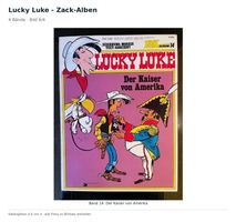 Lucky Luke - Zack-Alben - 4 Bände