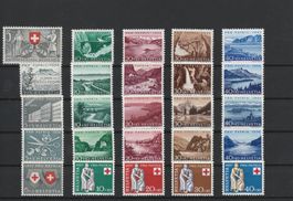 1953-57 Serien postfrisch