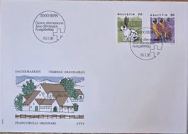 First Day FDC 1991