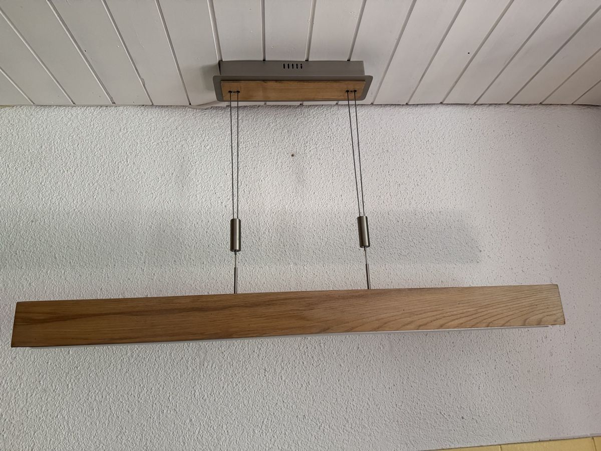 Lustres & lampes de plafonds: Moderne Pendelleuchte Holzoptik – D'occasion à Bauma par RyMa 1