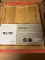Migros Bambus Schneidebrett, neu, ungebraucht Nr14