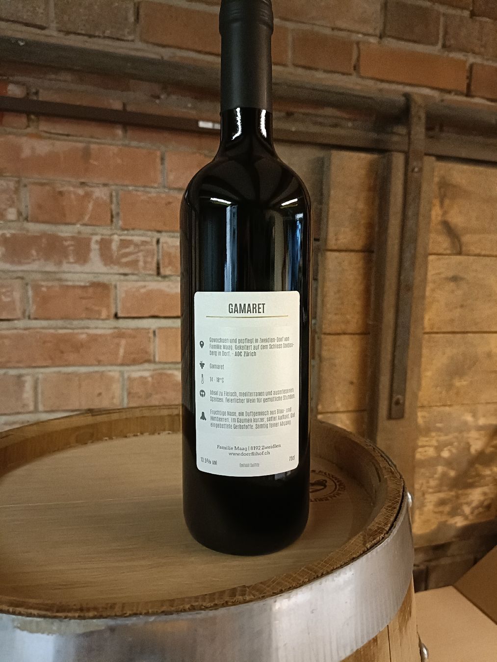 Vins: Wein der Sorte Gamaret – Neuf avec emballage d'origine à Zweidlen par raffimaag 1