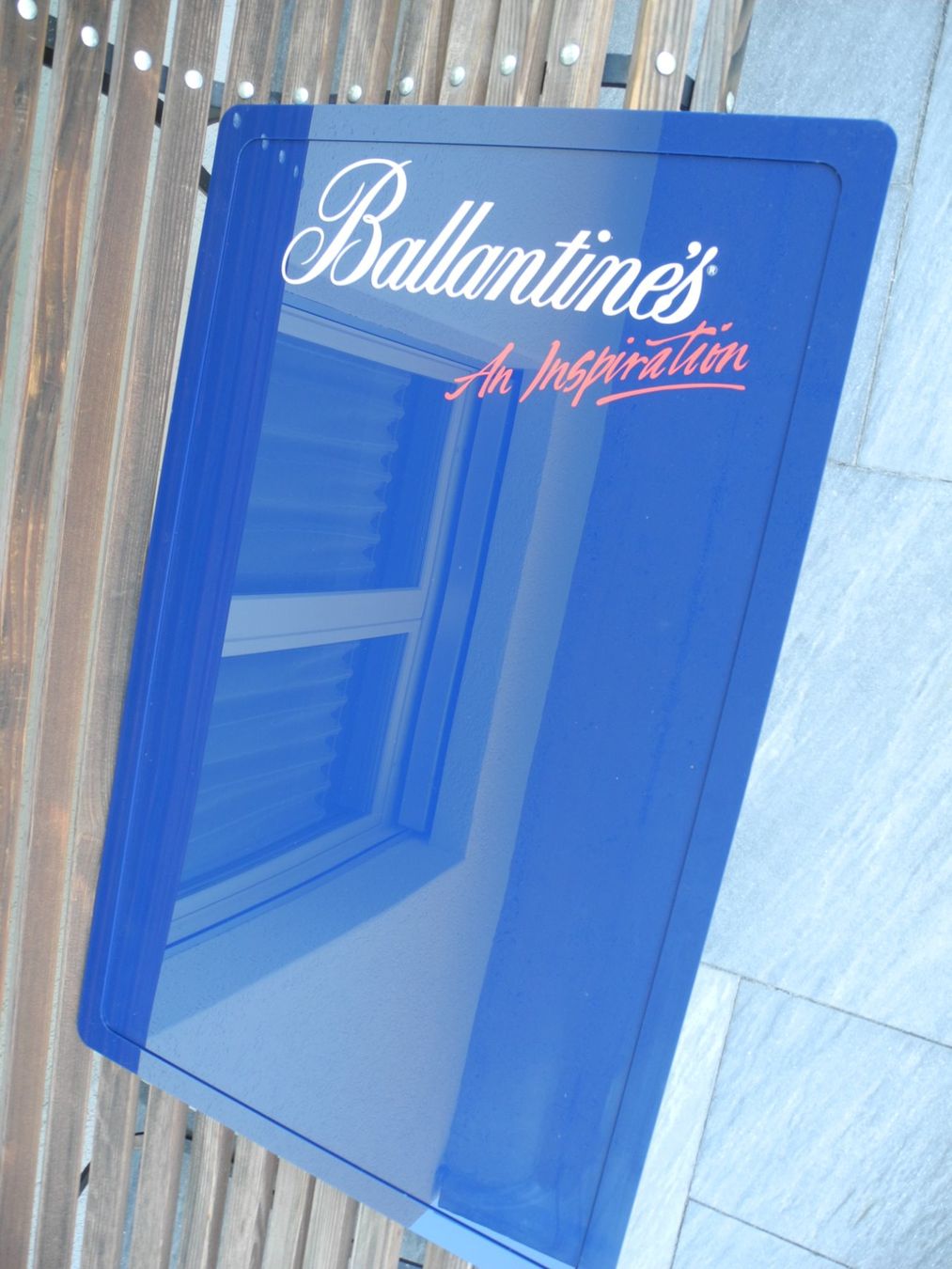 Insegne: XL BALLANTINES WERBUNG – Usato da Reinach AG venduto da Huckleberrysix 3