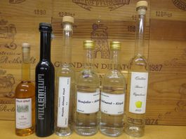 6 Versch. Fl. Destillate (Lot 65)