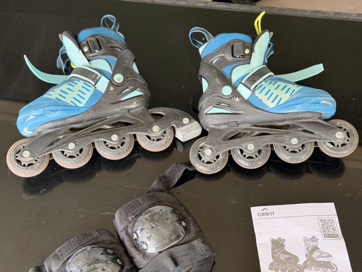 Inline-Skating & Rollschuhe: Inlineskates Jugend mit Protektoren – Gebraucht aus Zürich von Gadgets2020 7