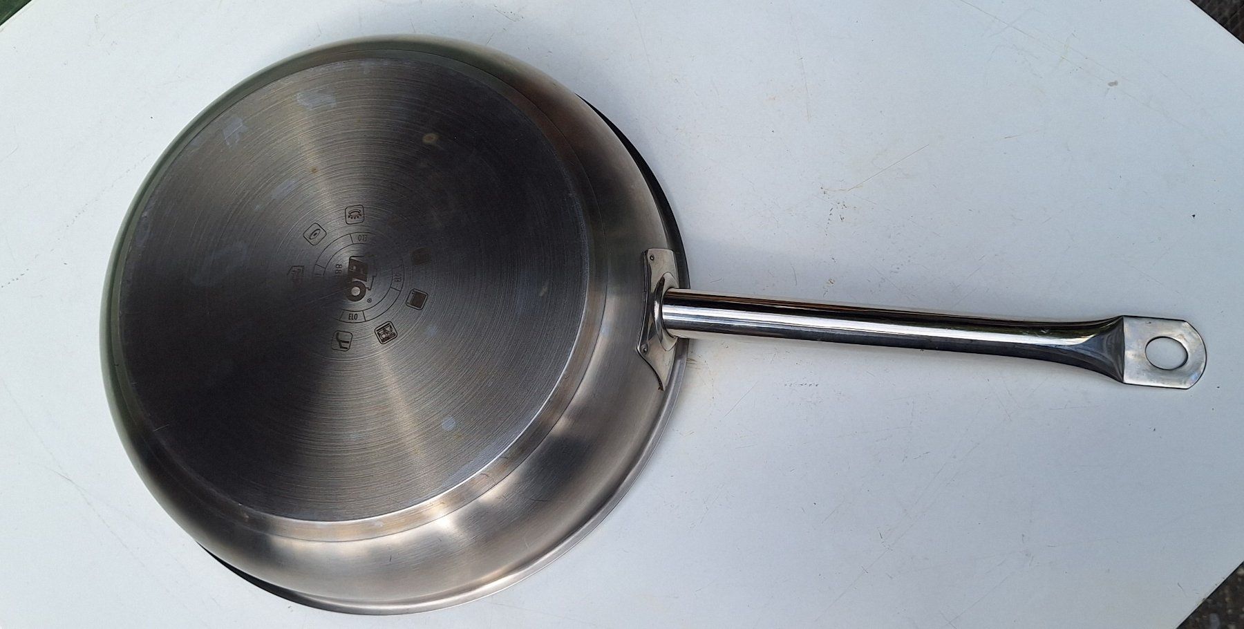 Elo Pfannen: Grosse Bratpfanne Edelstahl Durchmesser 29cm – Gebraucht aus Weinfelden von JoeBaer 2
