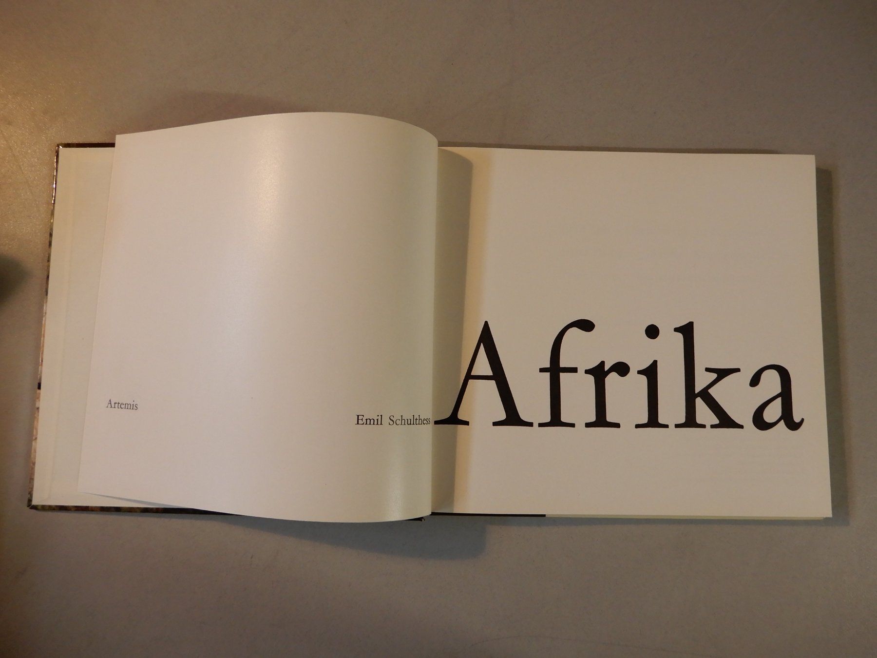 Bücher: Bildband "Afrika" Emil Schulthess Top Zustand – Gebraucht aus Erstfeld von Mario_boe0 1