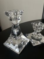 Elegante Kristall-Kerzenständer – 2er-Set